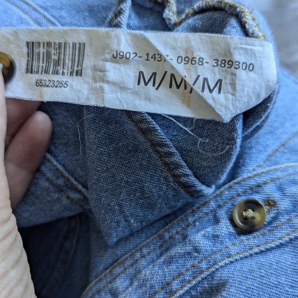 Forever 21 crop denim button down - Picture 4 of 6